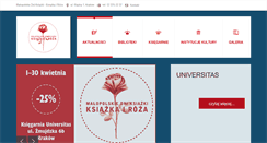 Desktop Screenshot of ksiazkairoza.pl
